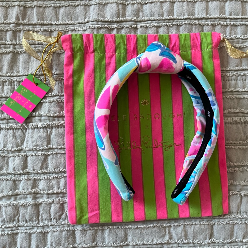 Lele sadoughi x Lilly Pulitzer headband